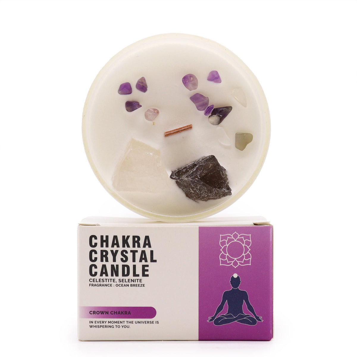 Bougies Chakra couronne - Bien-Être Spirituel