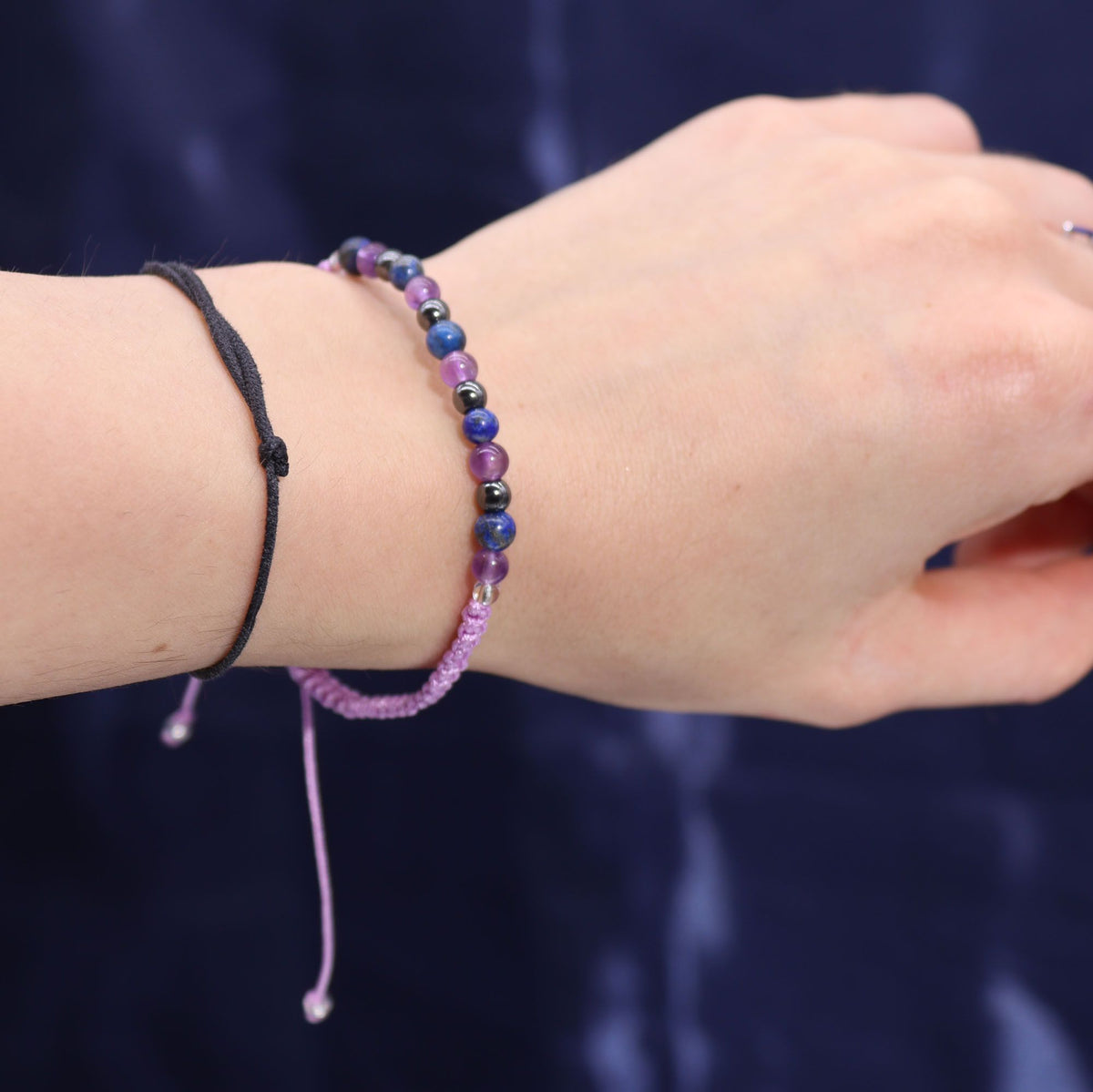 Bougie zodiaque du Verseau avec bracelet en pierre précieuse - Bien-Être Spirituel