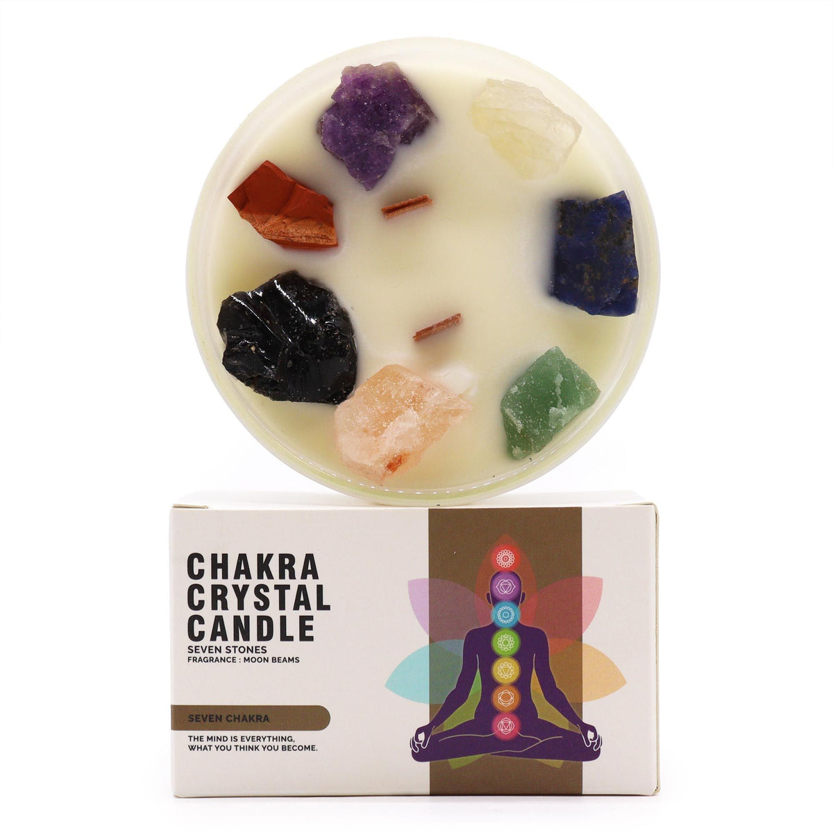 Bougie les Sept Chakras - Bien-Être Spirituel