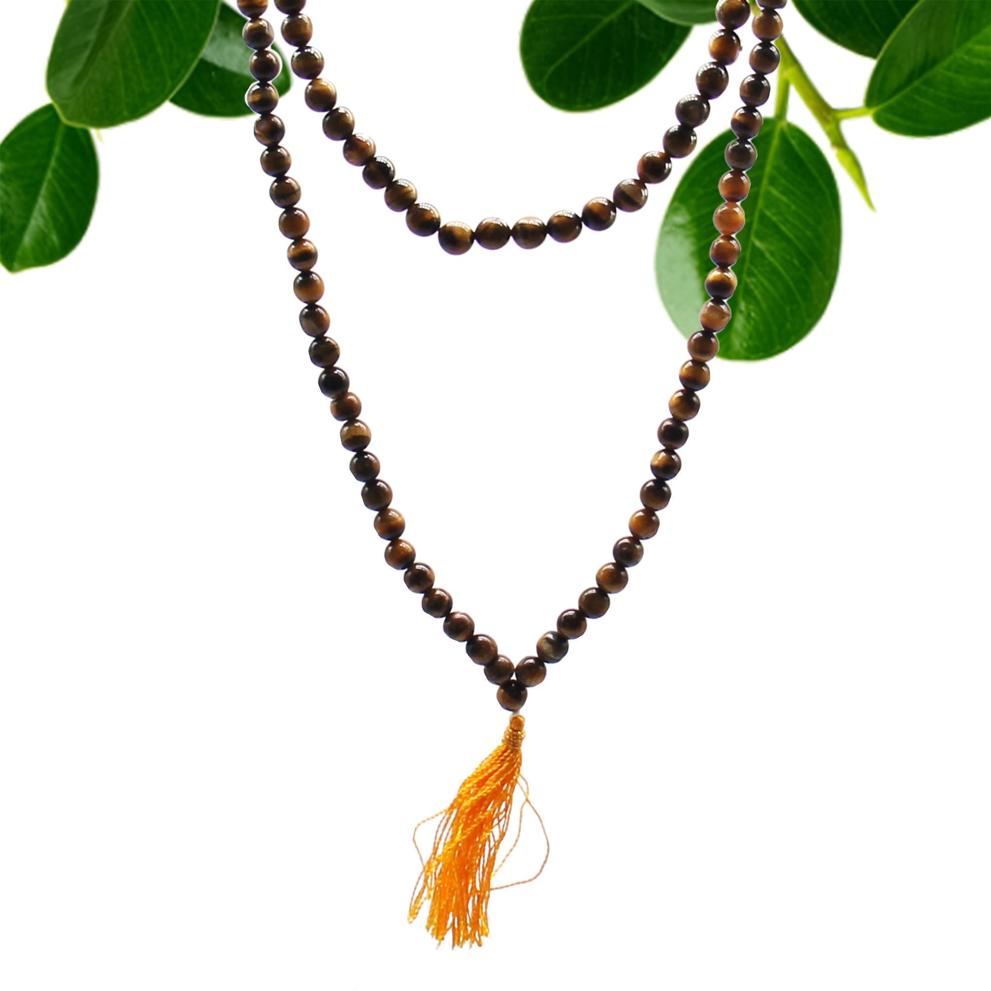 Mala de 108 perles – Œil-de-tigre