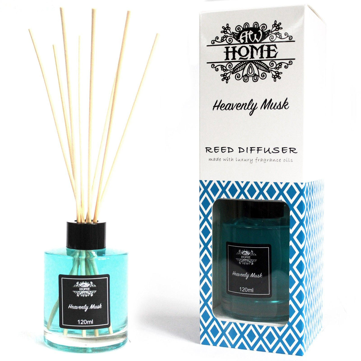 Diffuseur de parfum à bâtonnets - Musc divin - Bien-Être Spirituel