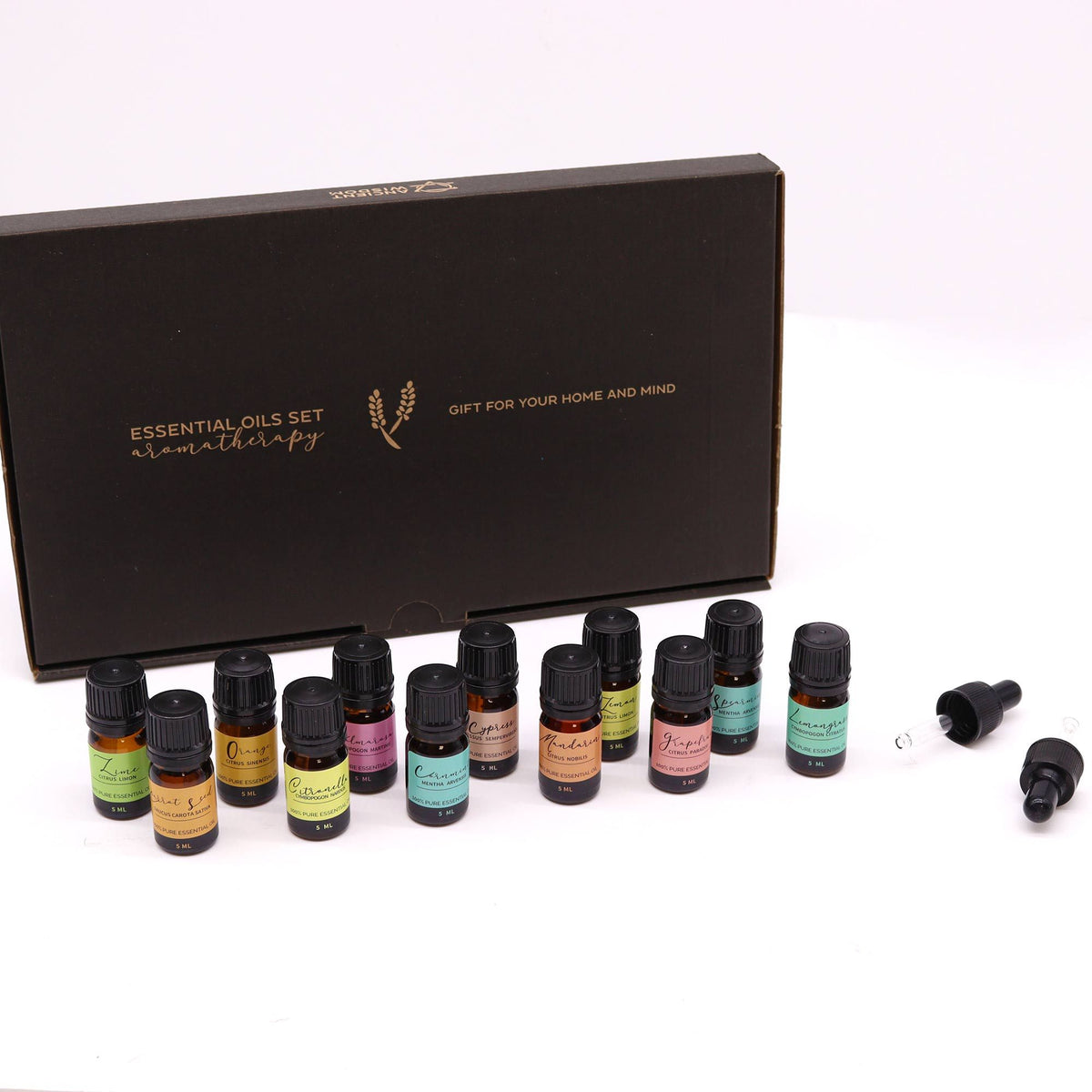 Coffret d'huiles essentielles d'aromathérapie - Été - Bien-Être Spirituel