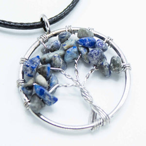 Pendentif Arbre de Vie - Sodalite - Bien-Être Spirituel