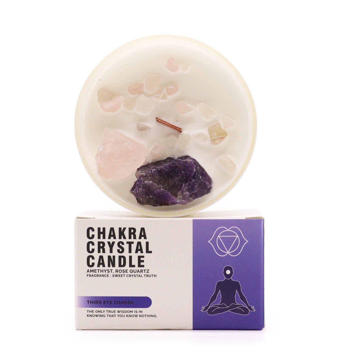 Bougies Chakra du troisième œil - Bien-Être Spirituel