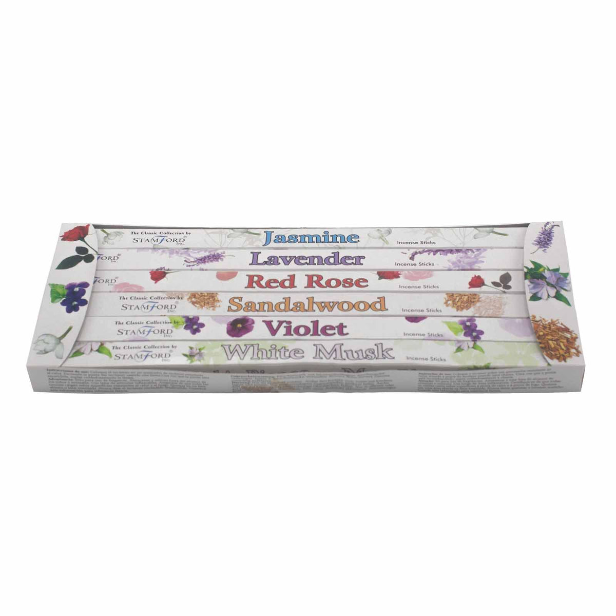 Coffret d'encens Stamford – Floral - Bien-Être Spirituel