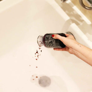 Potion de sortilège de bain de sorcière ancienne et amulette en cristal d'améthyste – Séduction - Bien-Être Spirituel
