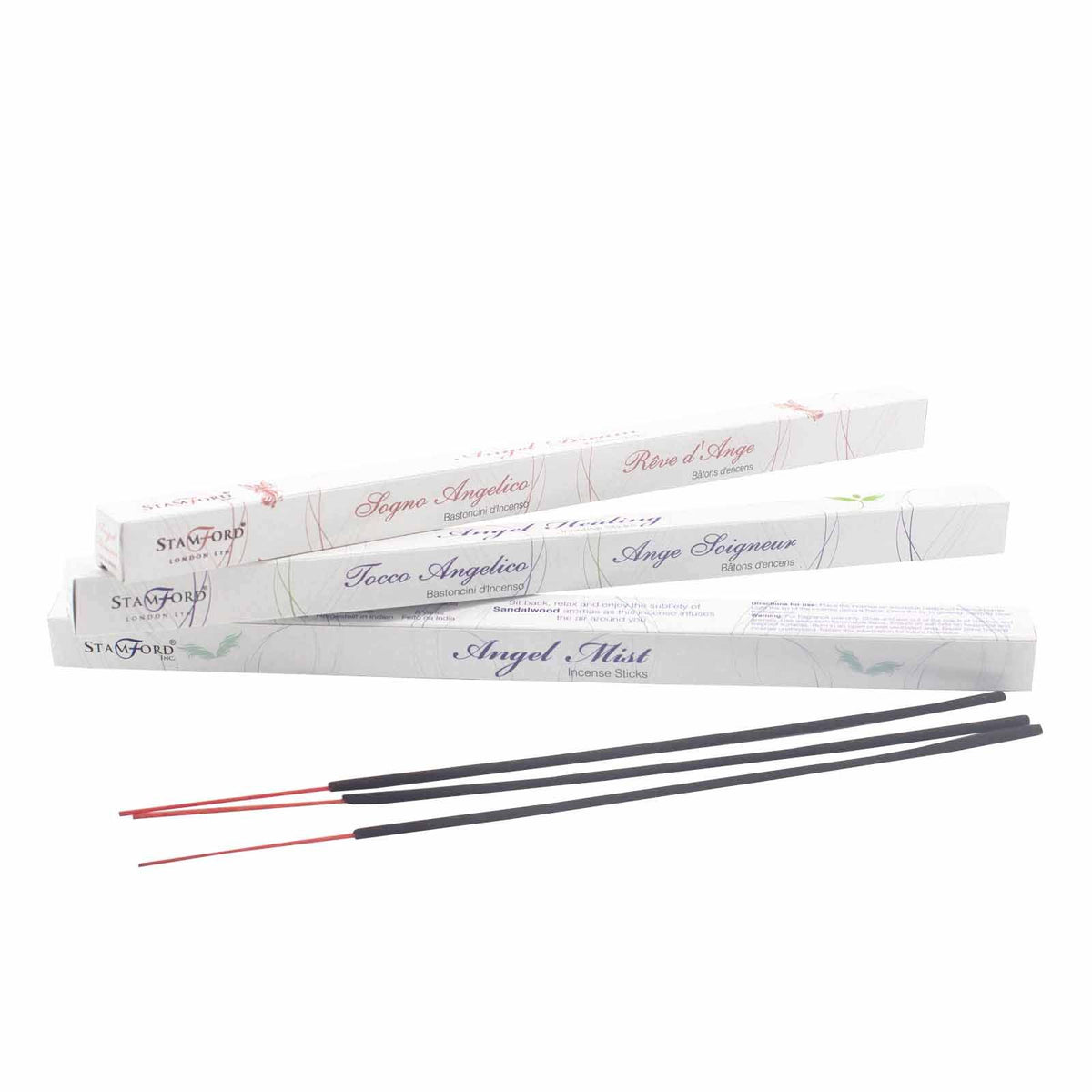Coffret d'encens Stamford - Ange Blanc - Bien-Être Spirituel