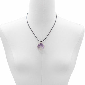 Pendentif Arbre de Vie - Améthyste - Bien-Être Spirituel
