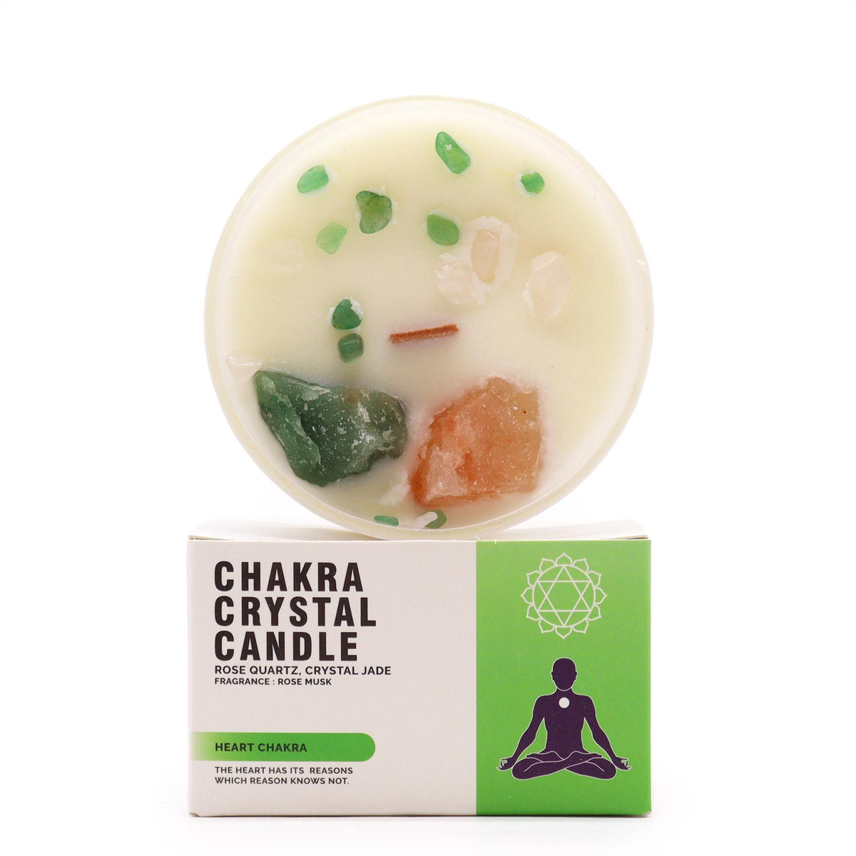 Bougies Chakra du cœur - Bien-Être Spirituel