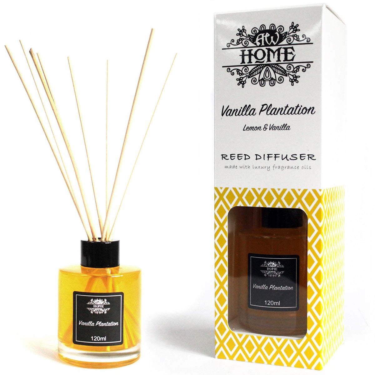 Diffuseur de parfum à bâtonnets – Plantation de vanille - Bien-Être Spirituel