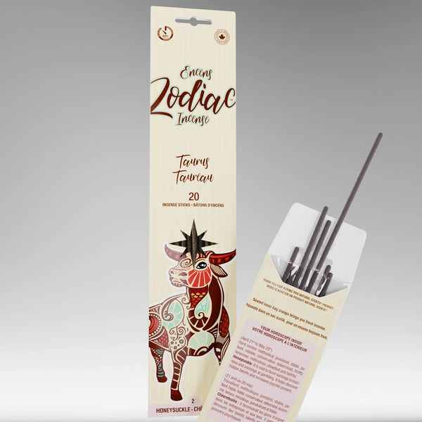 Bâtons d'encens Zodiac Taureau – Chèvrefeuille
