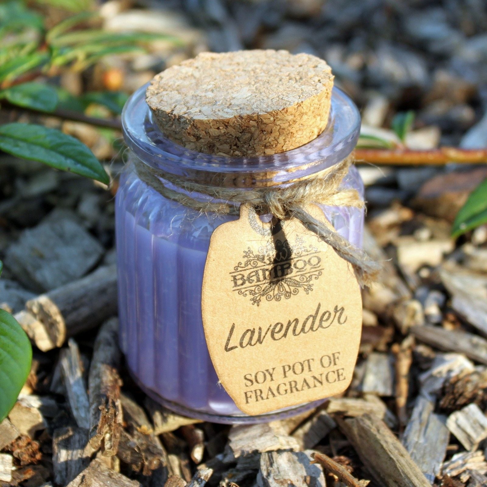 Bougies parfumées à la lavande