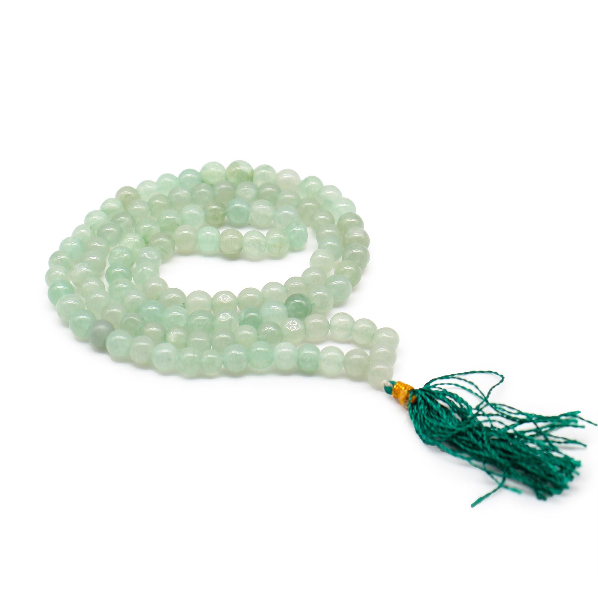 Mala de 108 perles – Aventurine verte