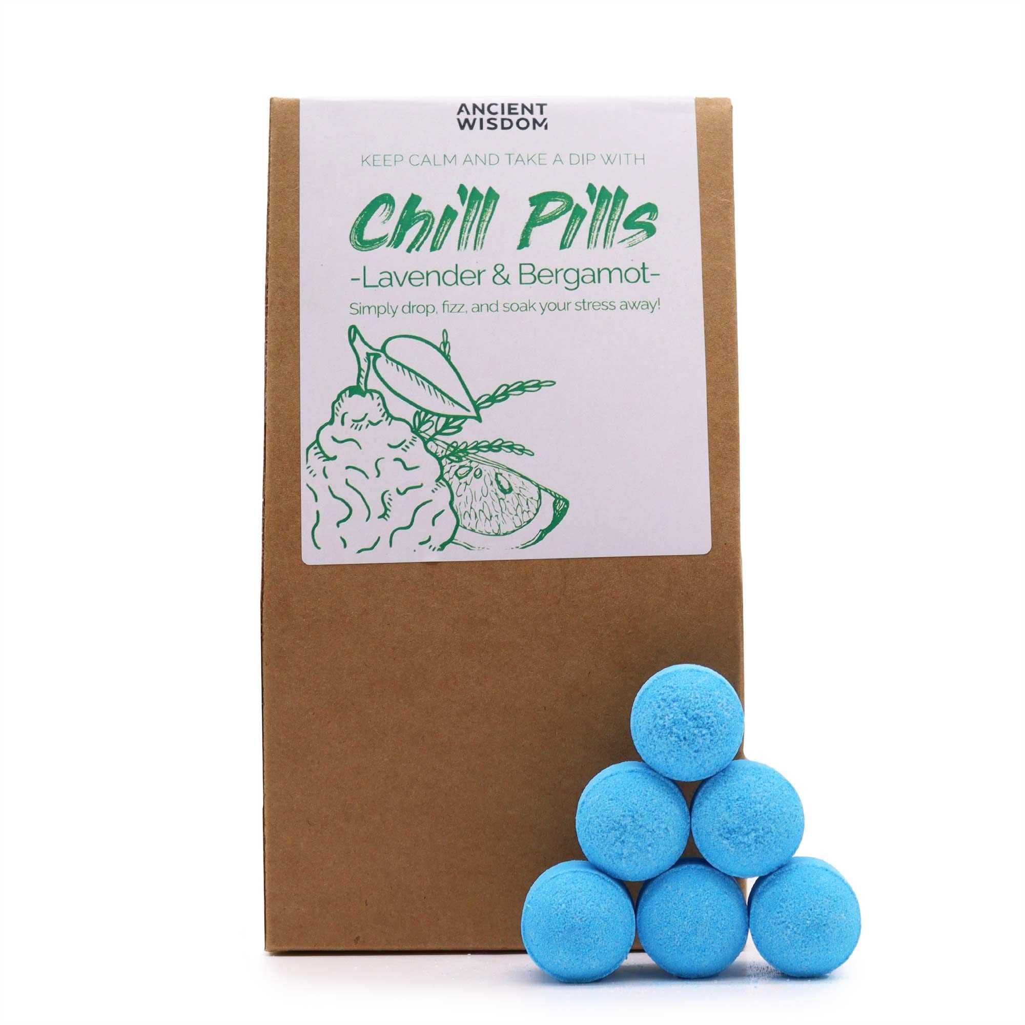 Galets de bain relaxants – Lavande et bergamote