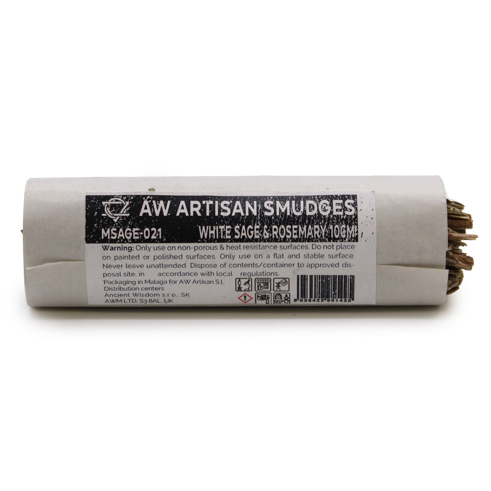 Bâton de fumigation – Sauge blanche et romarin 10 cm