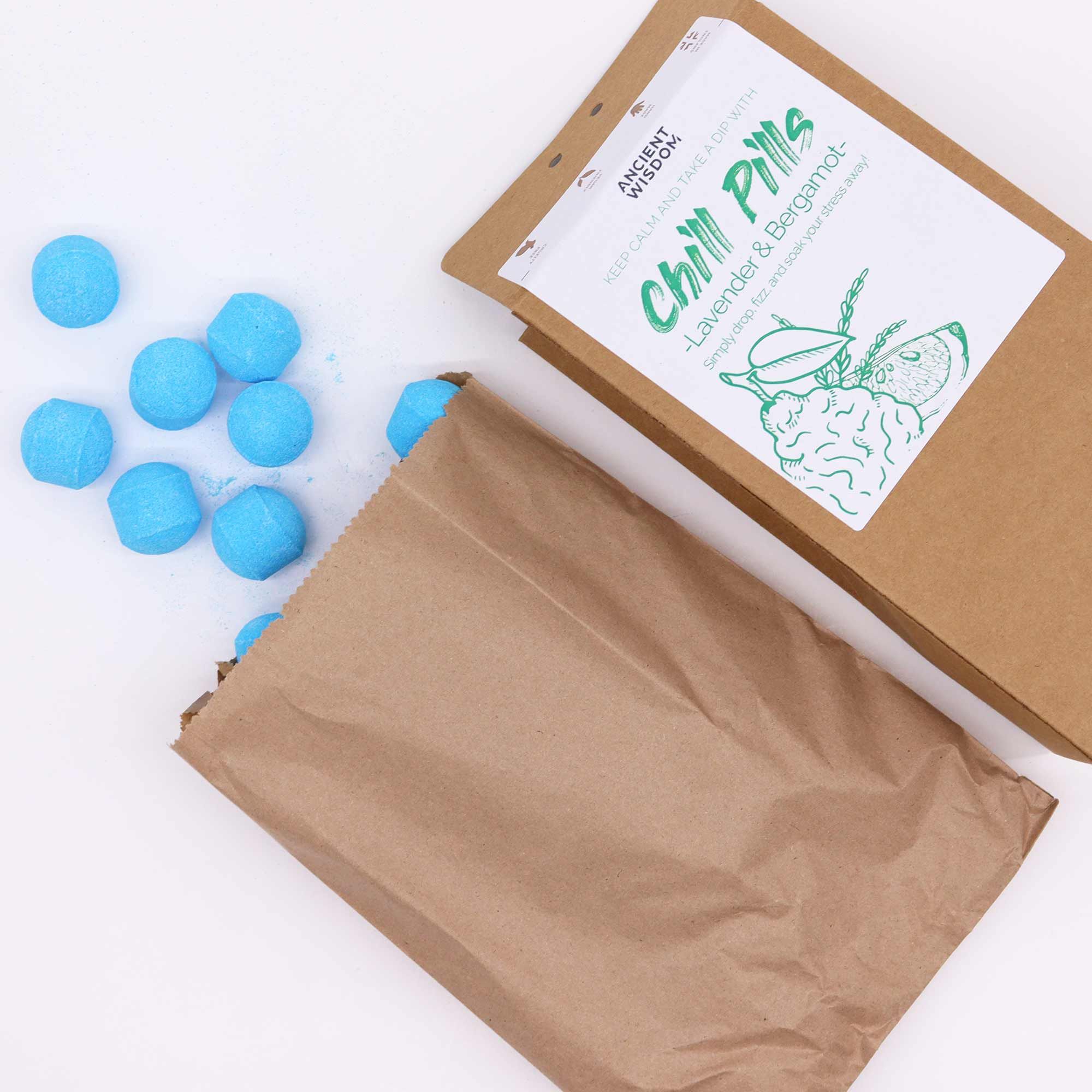 Galets de bain relaxants – Lavande et bergamote