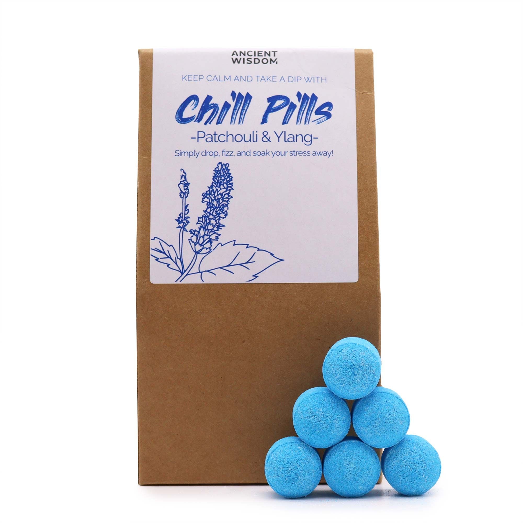 Galets de bain relaxants – Ylang-ylang et patchouli