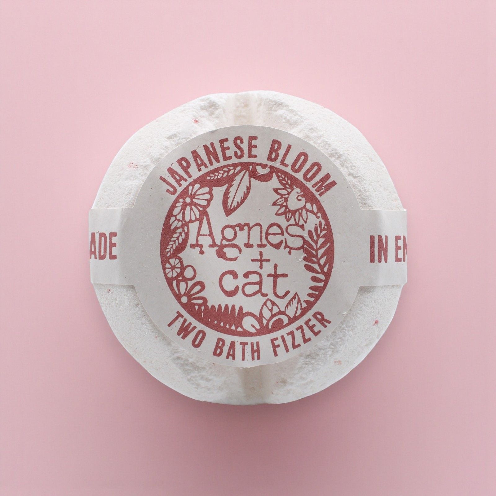 Bombe de bain fleur du Japon Agnes+Cat