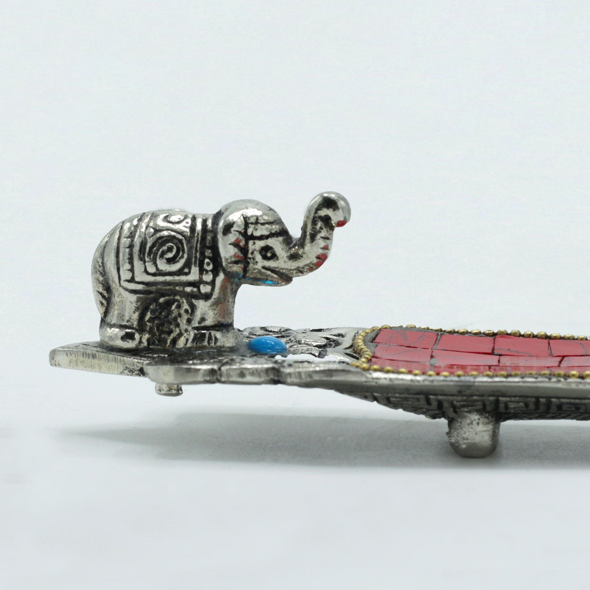 Porte-encens tibétain éléphant