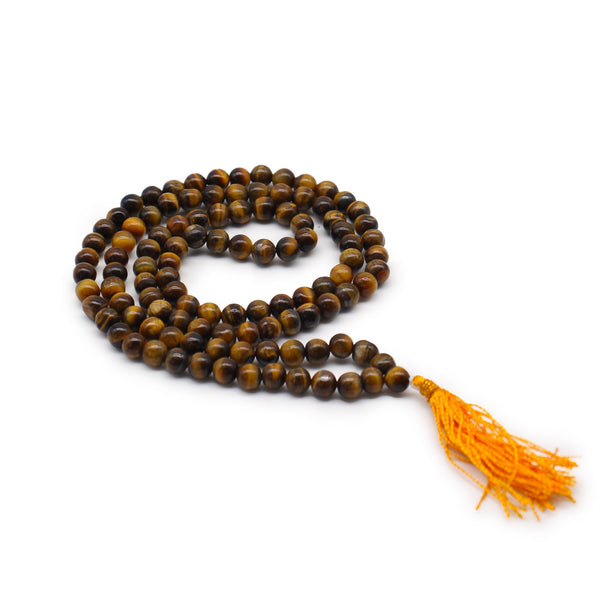 Mala de 108 perles – Œil-de-tigre