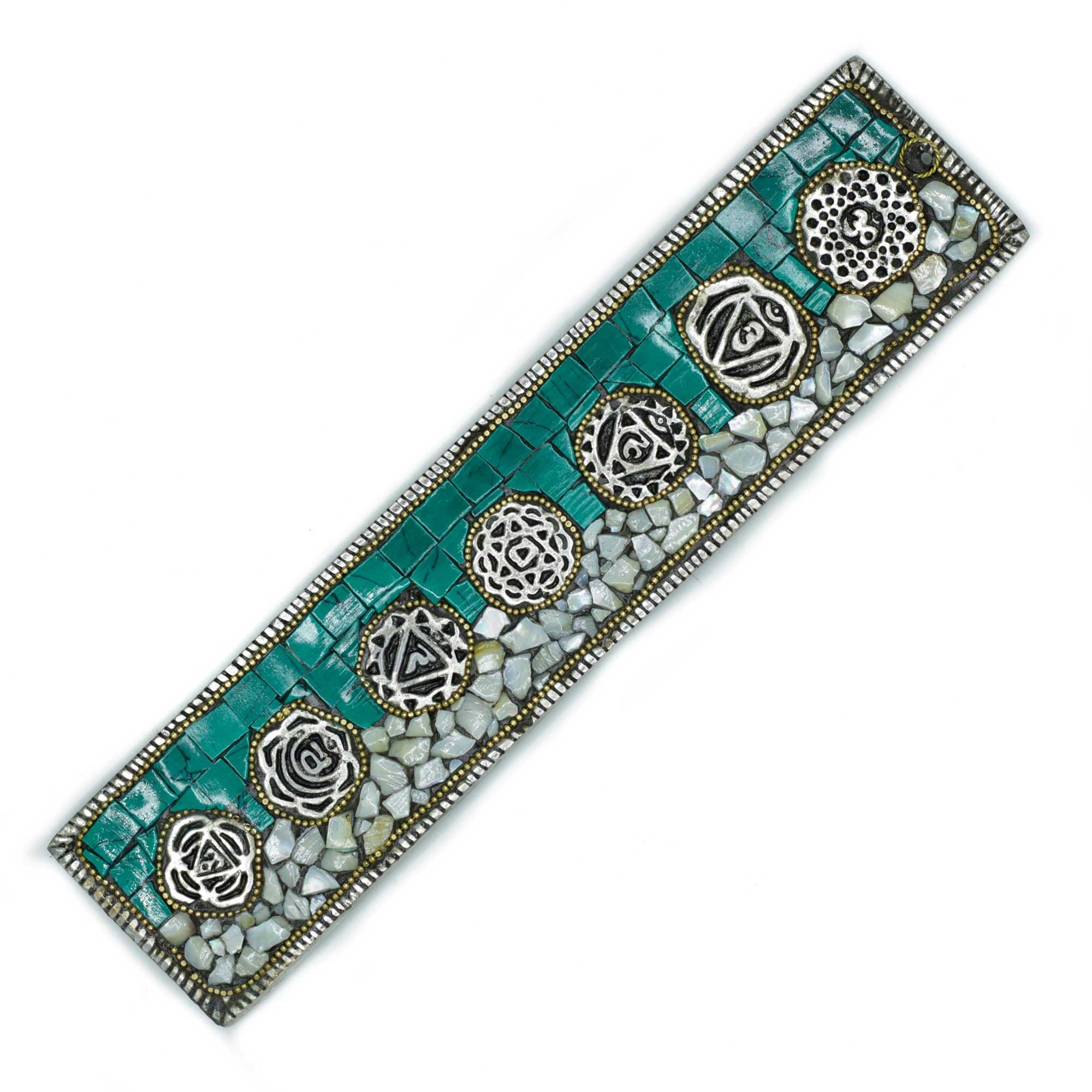 Porte-encens tibétain des sept chakras