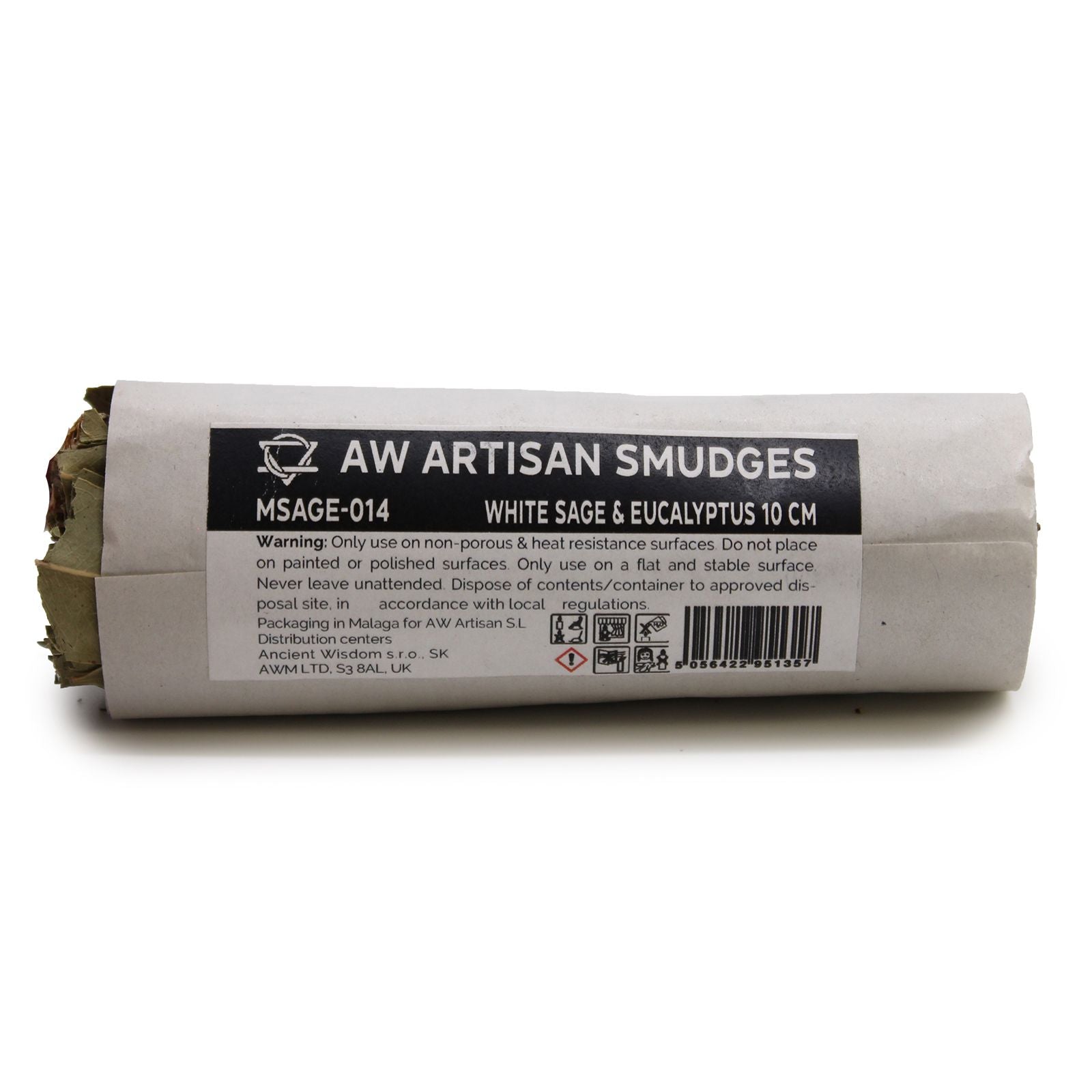 Bâton de fumigation – Sauge blanche et eucalyptus 10 cm