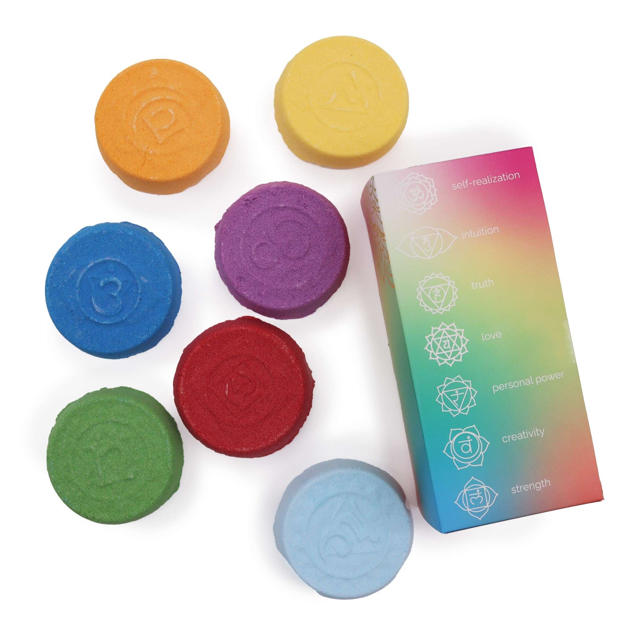 Galet de bain effervescent Chakra – Harmonie des chakras et rayonnement intérieur
