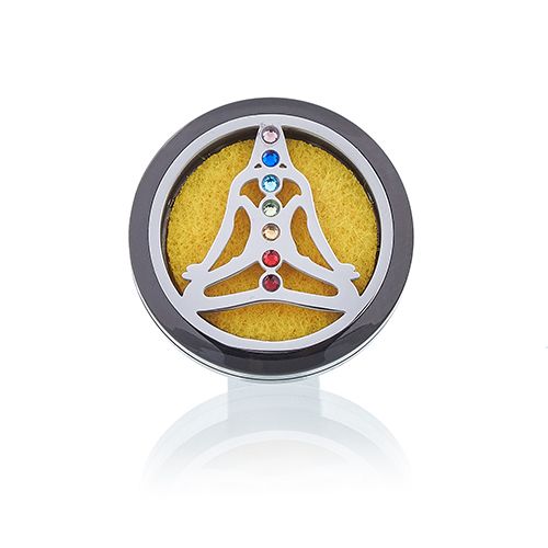 Diffuseur d’aromathérapie pour voiture Yoga des chakras