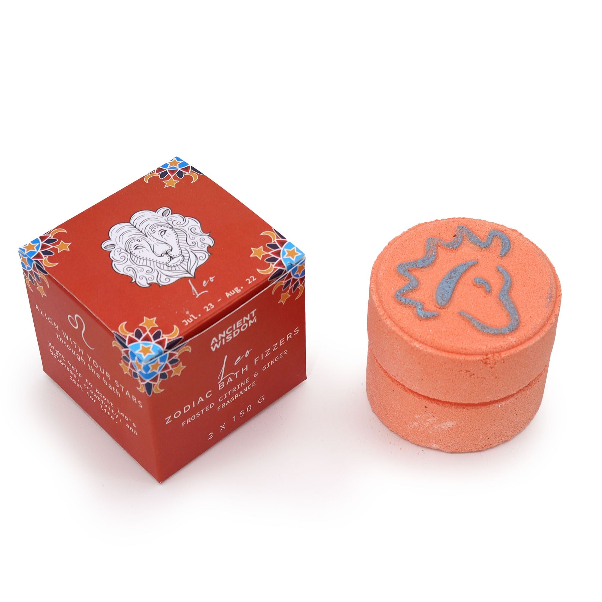 Bombe de Bain Zodiaque du Lion