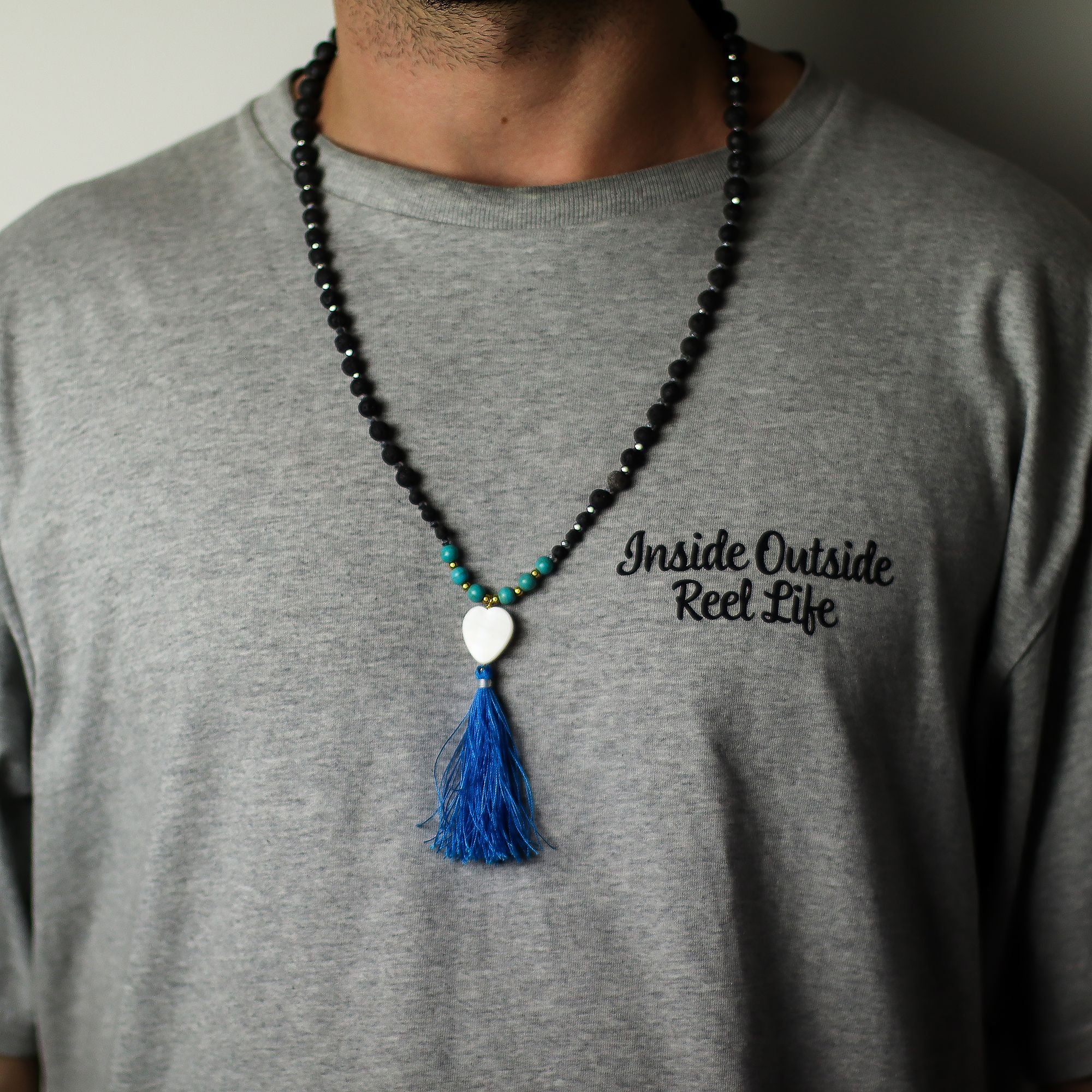 Collier Mala « Essence du volcan » – Une influence apaisante