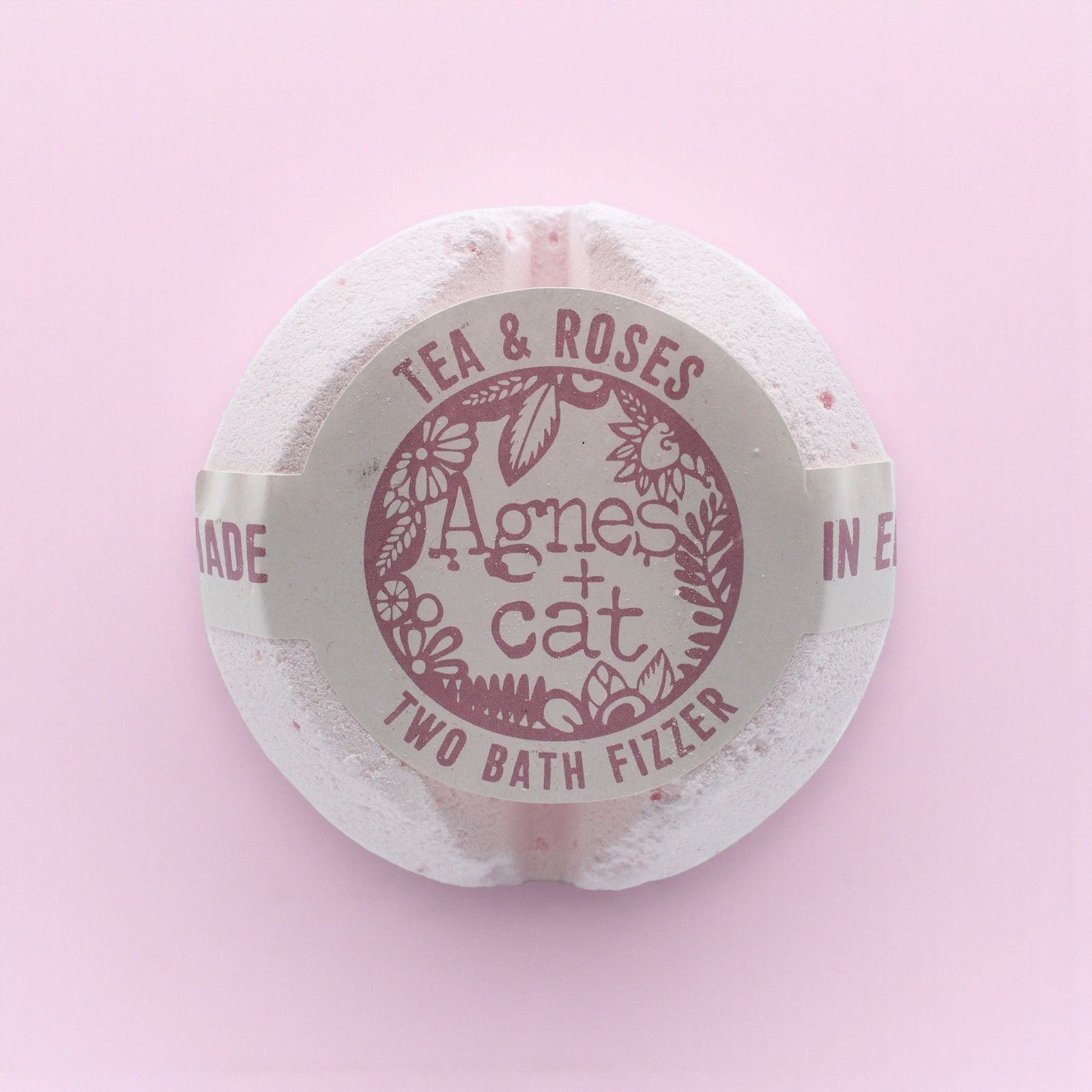 Bombe de bain Thé and Roses Agnes+Cat
