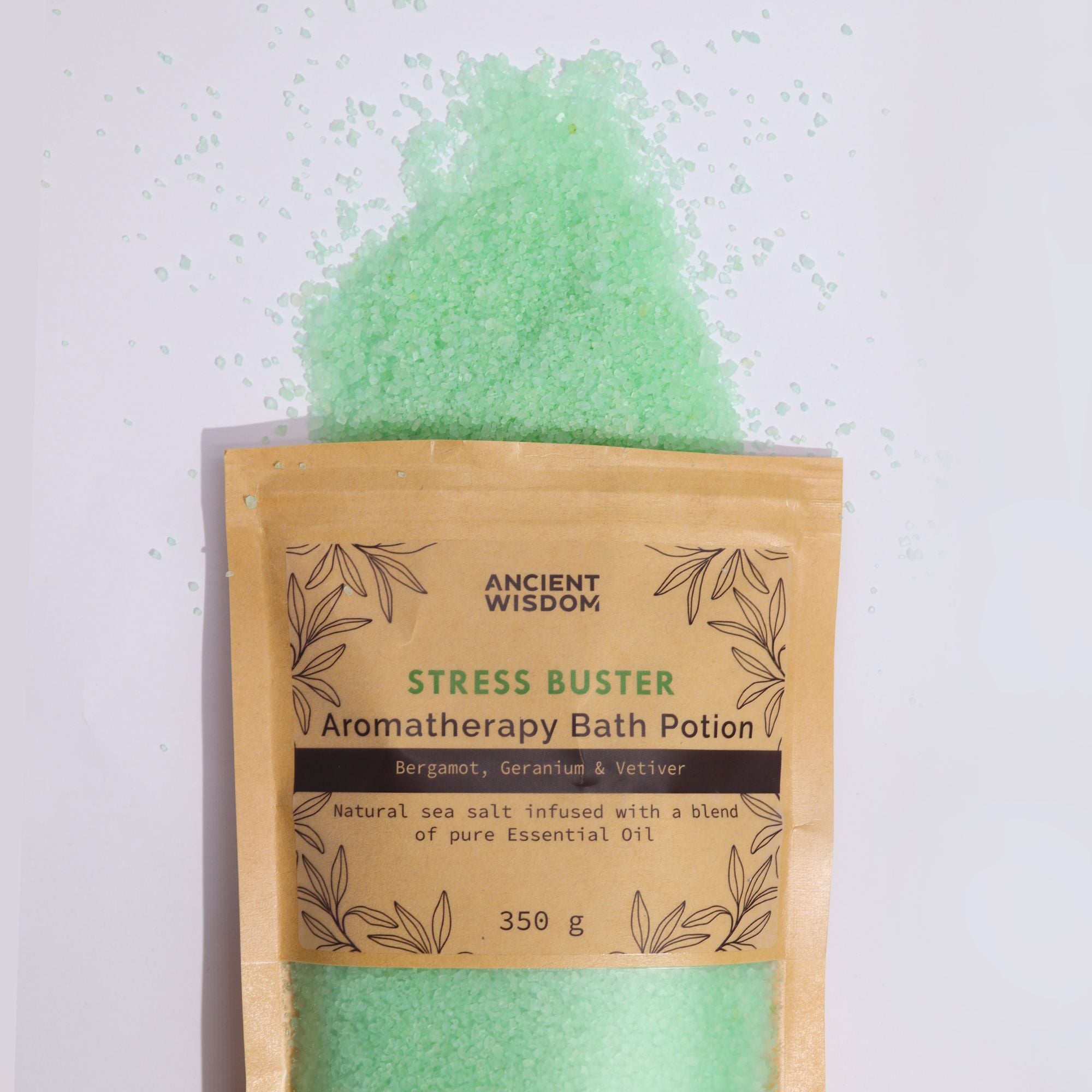 Sel de bain d'aromathérapie  Anti-stress