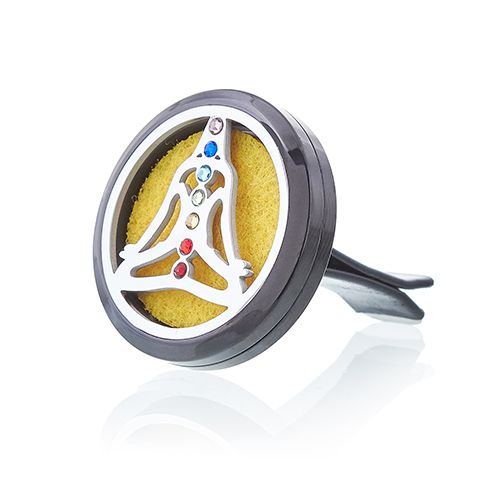 Diffuseur d’aromathérapie pour voiture Yoga des chakras