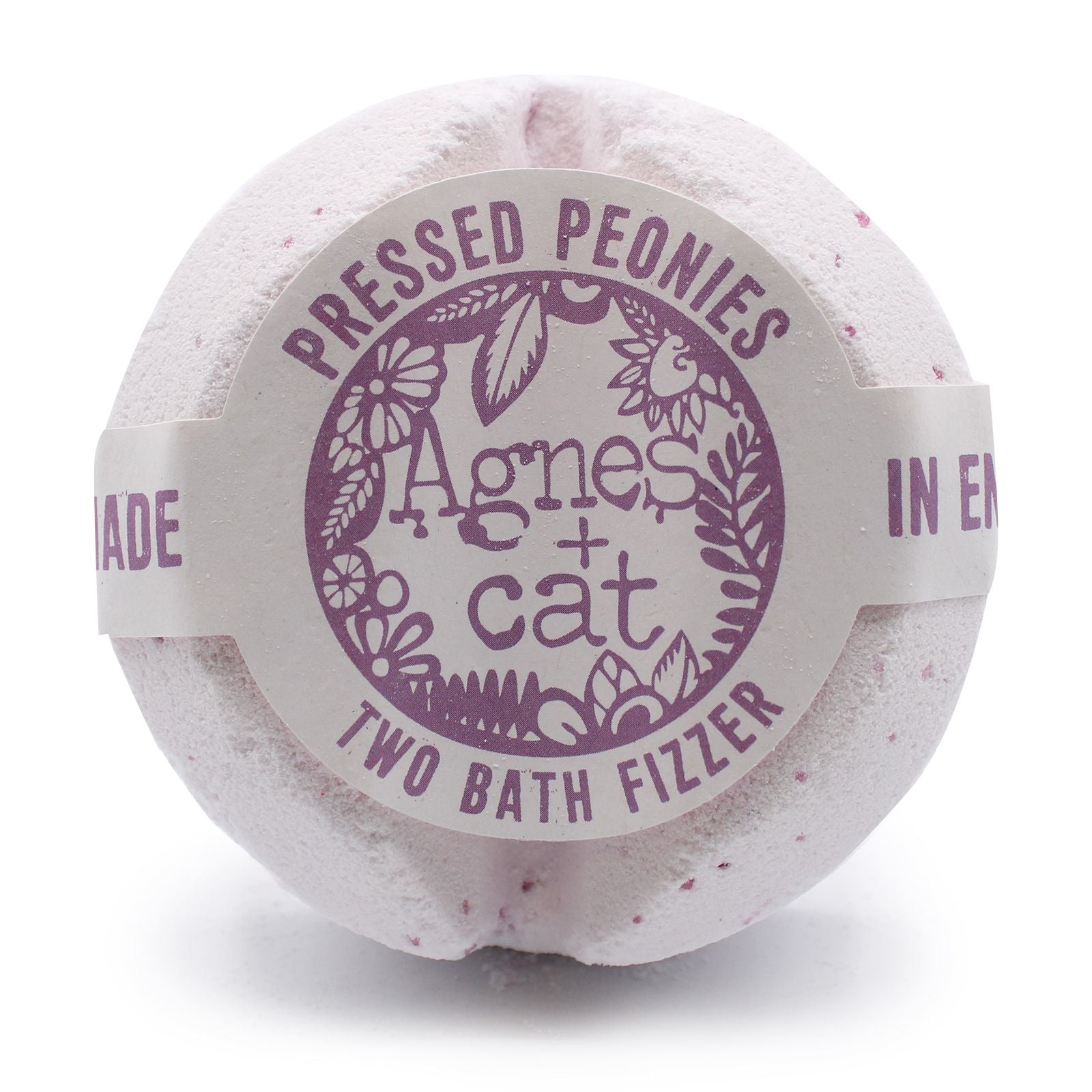 Bombe de bain pivoines Agnes+Cat