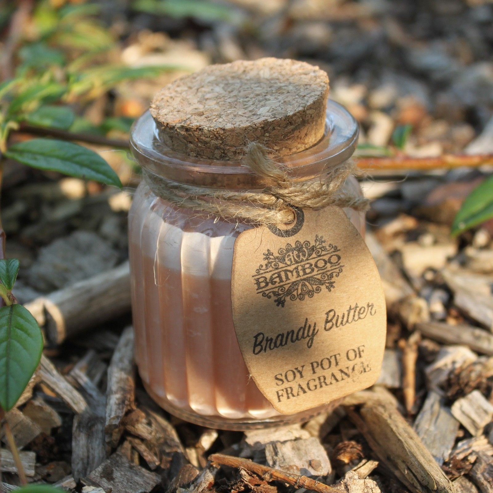 Bougie parfumée beurre au brandy