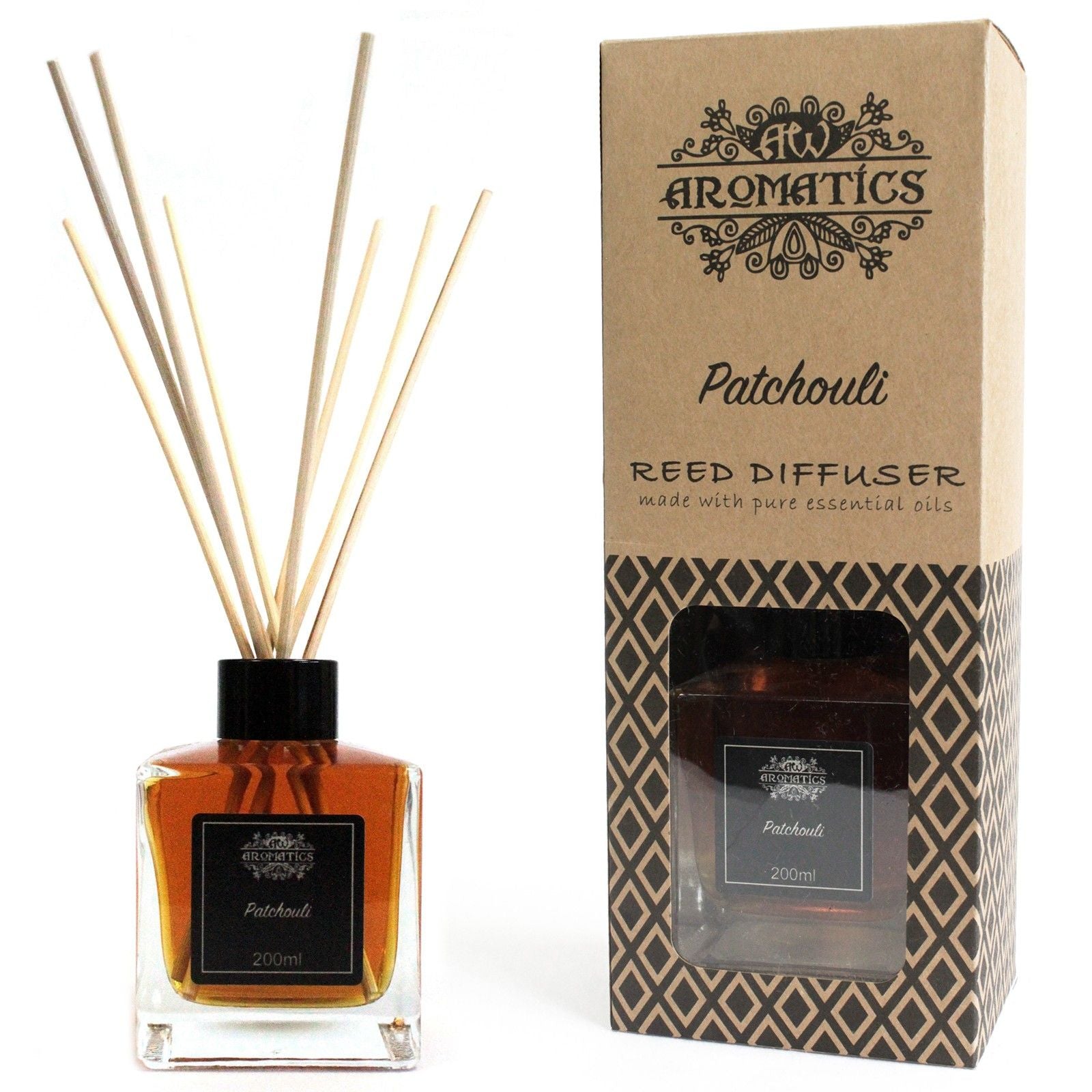 Diffuseur de parfum à bâtonnets - Patchouli