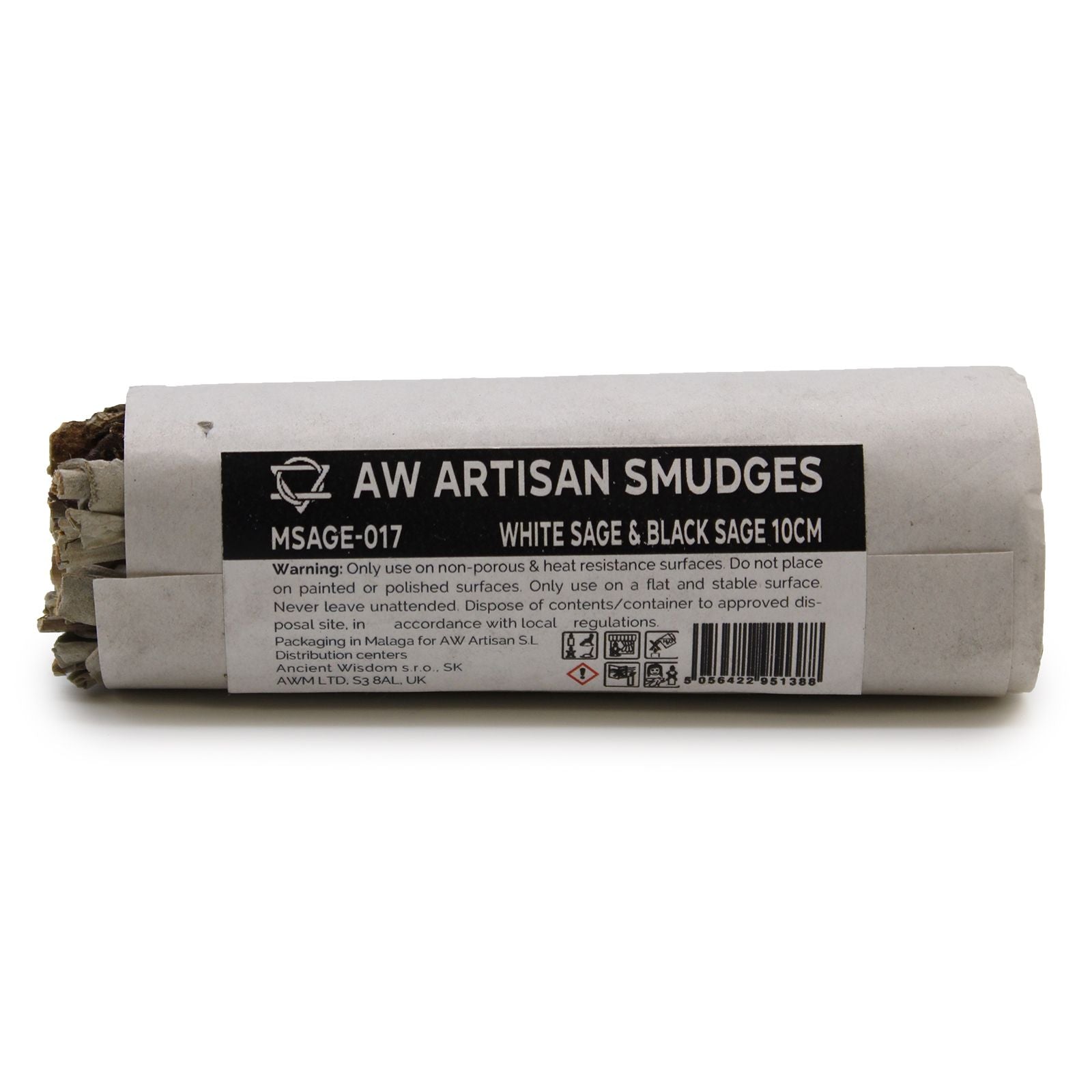 Bâton de fumigation – Sauge blanche et sauge noire 10 cm