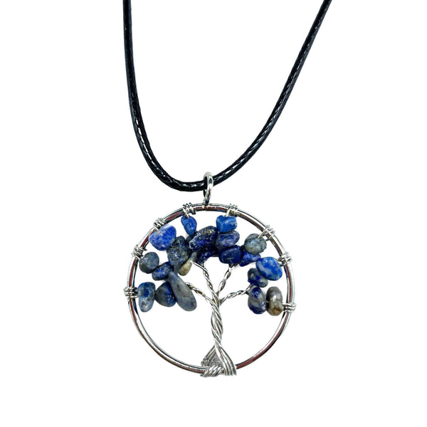 Pendentif Arbre de Vie - Sodalite
