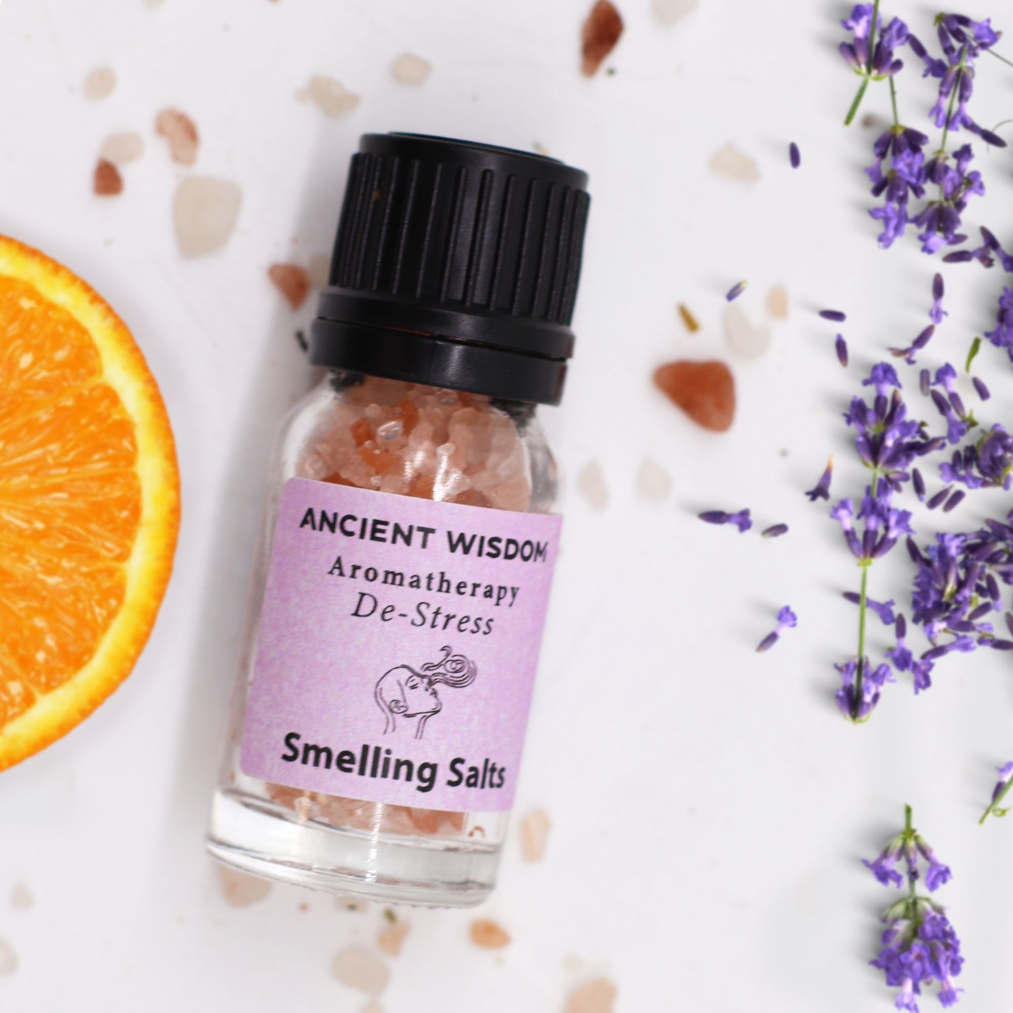 Sels d'aromathérapie déstressants