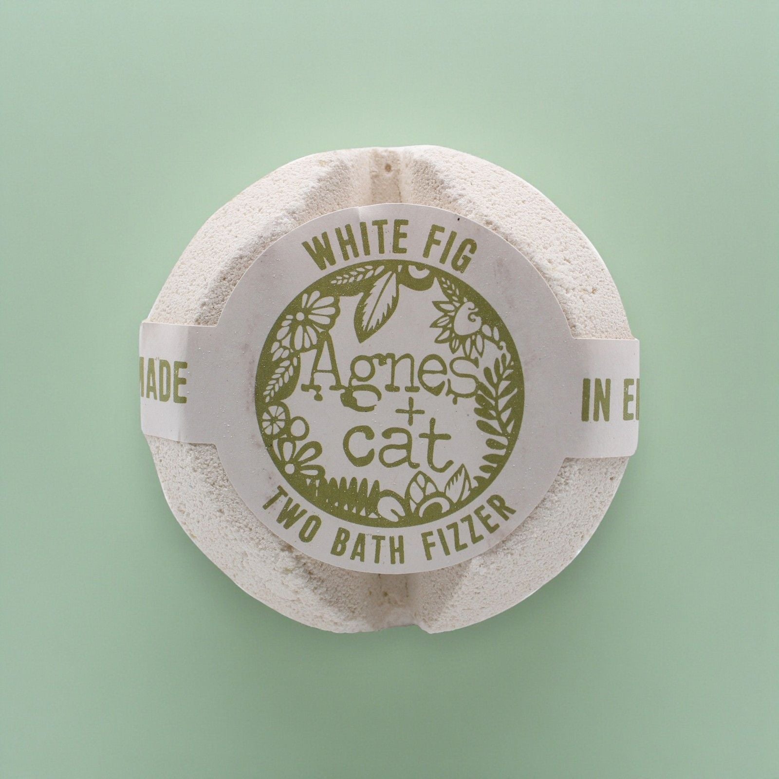 Bombe de bain figue blanche Agnes+Cat