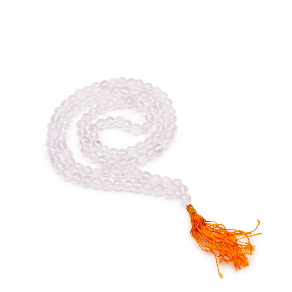 Mala de 108 perles – Cristal de roche