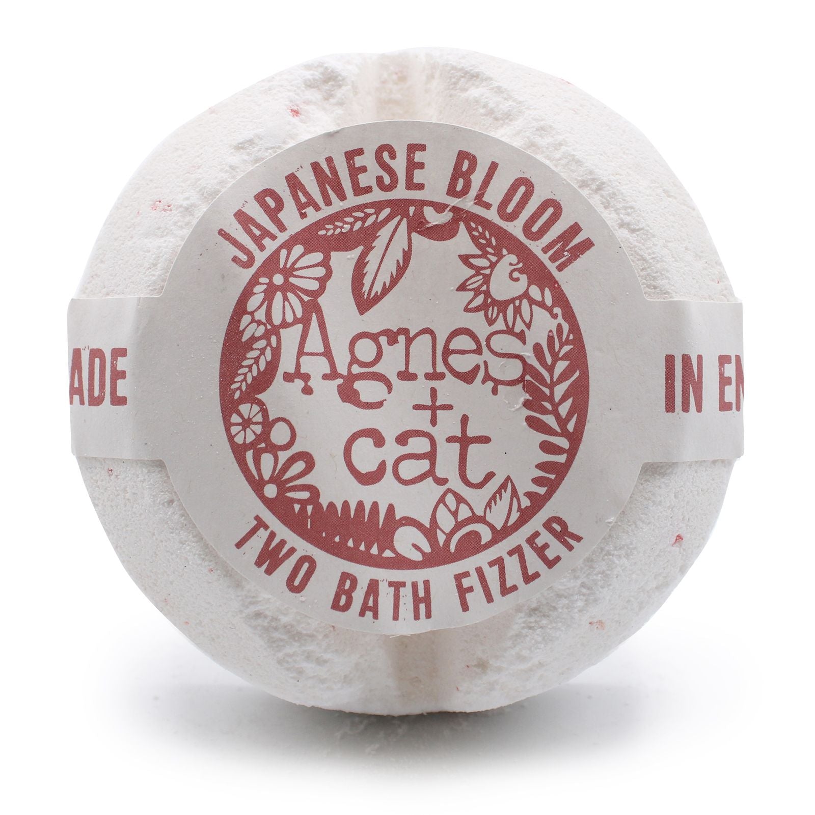 Bombe de bain fleur du Japon Agnes+Cat
