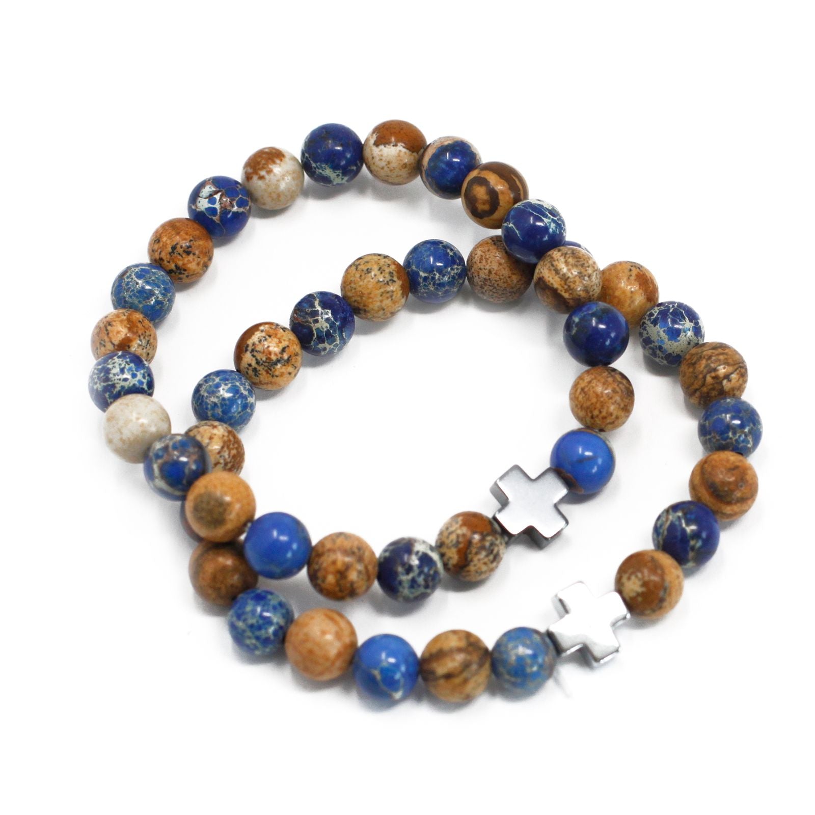 Bracelets d'amitié en pierres fines – Soutien – Sodalite