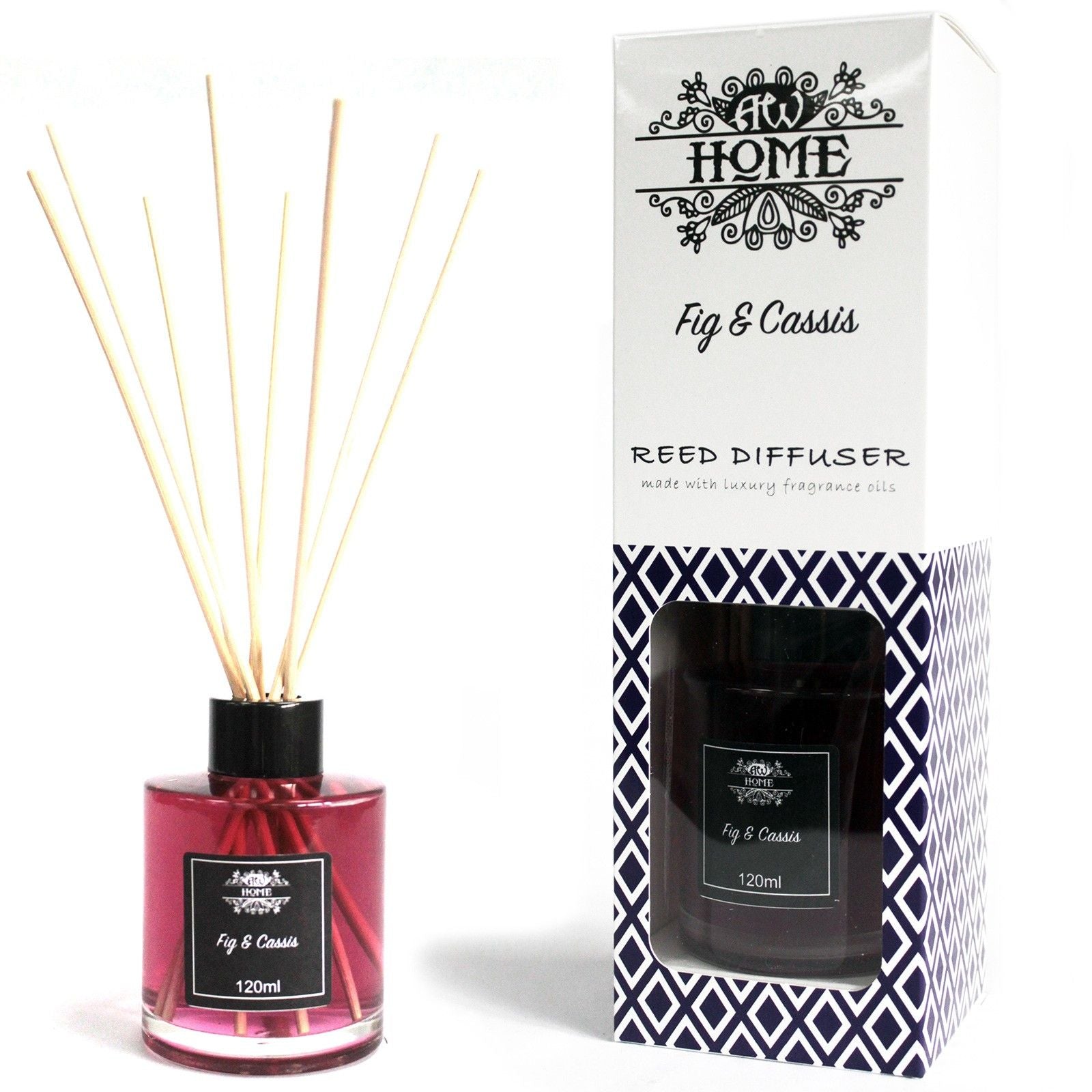 Diffuseur de parfum à bâtonnets - Figue et Cassis