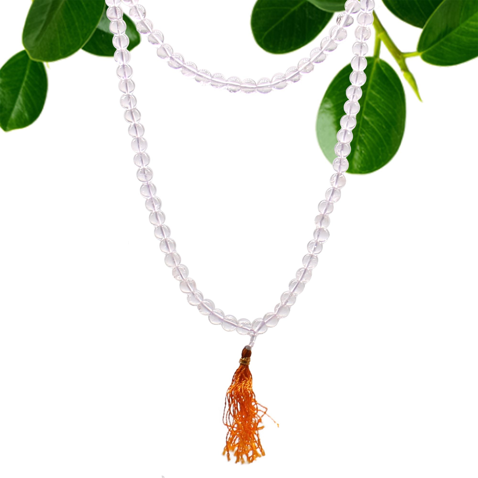 Mala de 108 perles – Cristal de roche