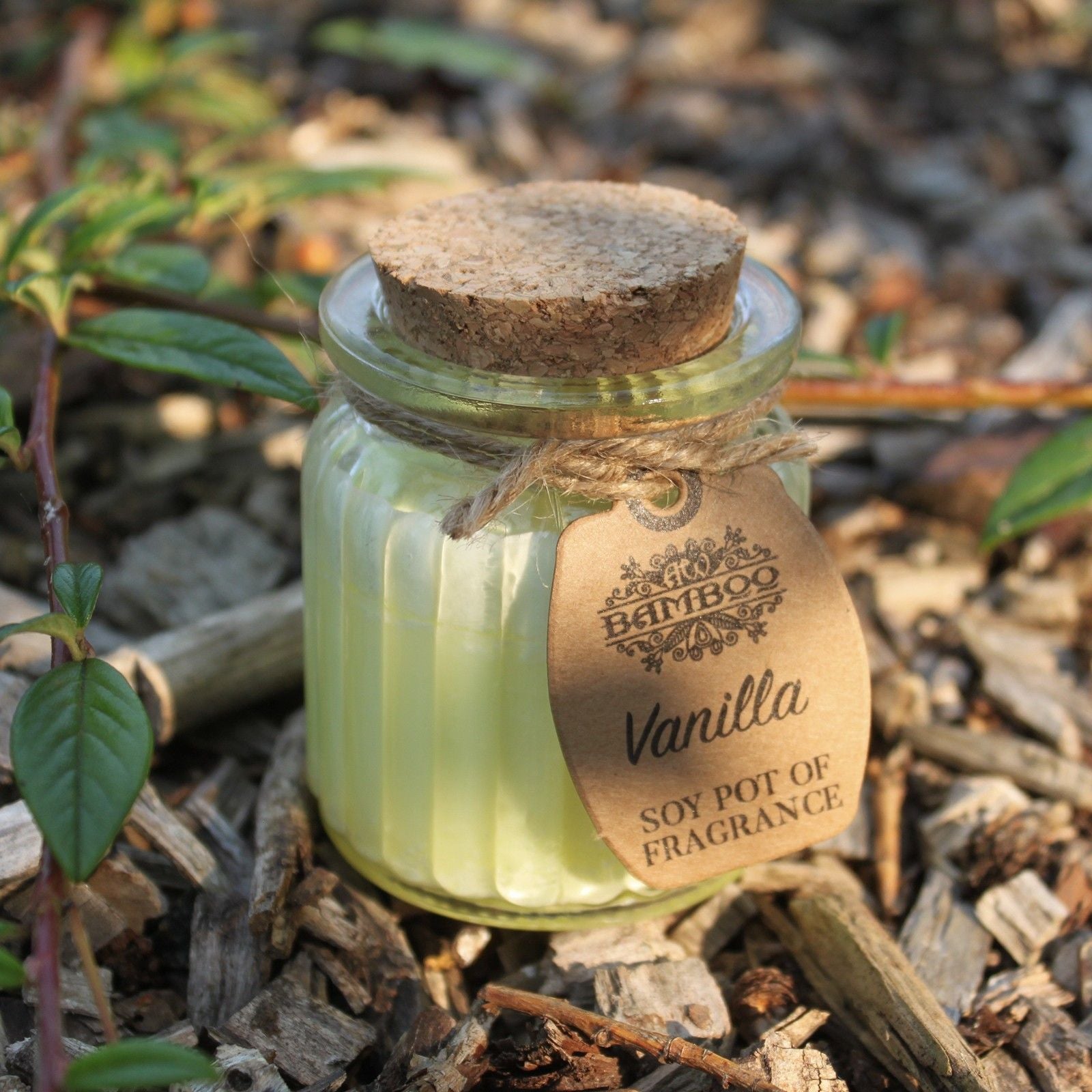 Bougie parfumée à la vanille