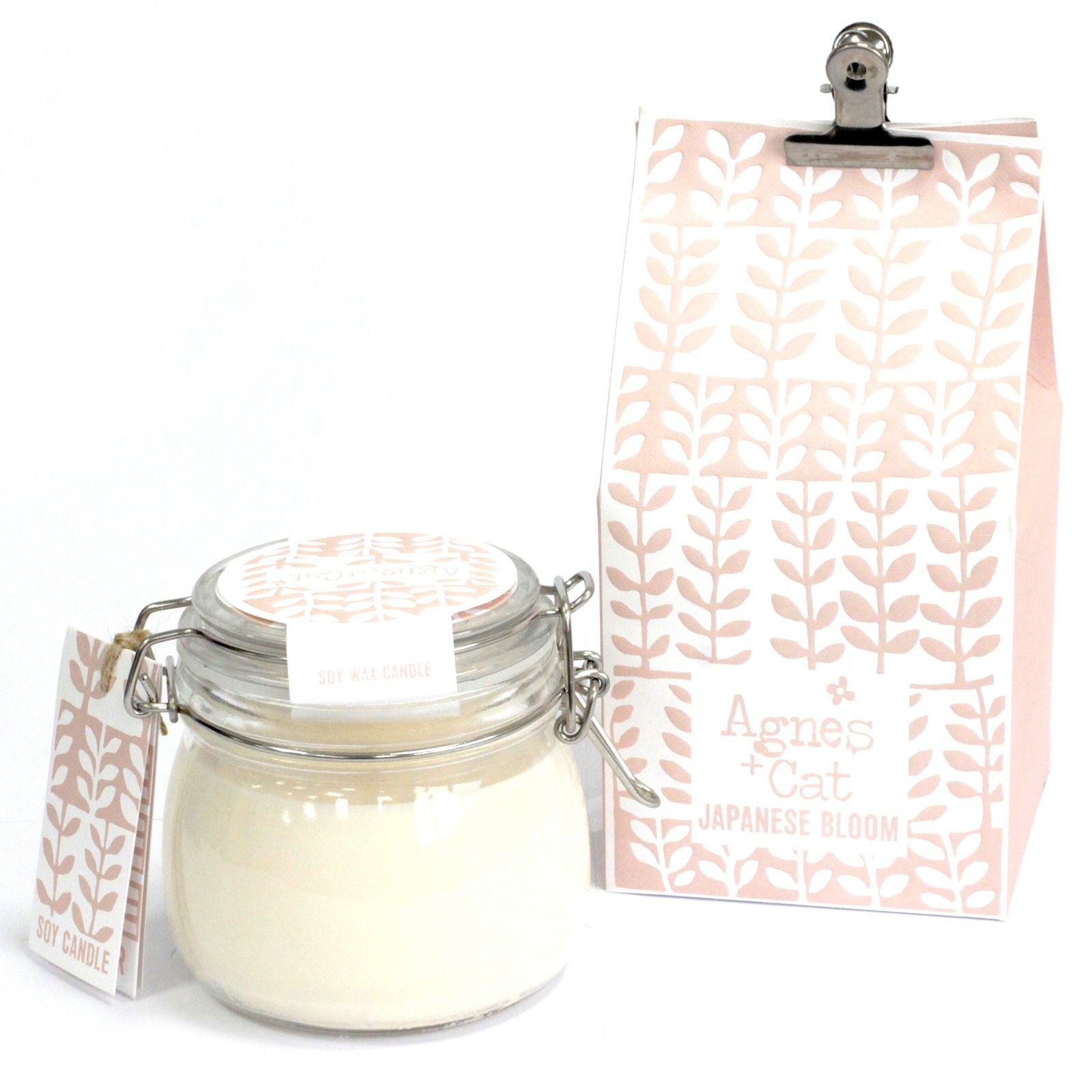 Bougie Fleur du Japon Agnes+Cat