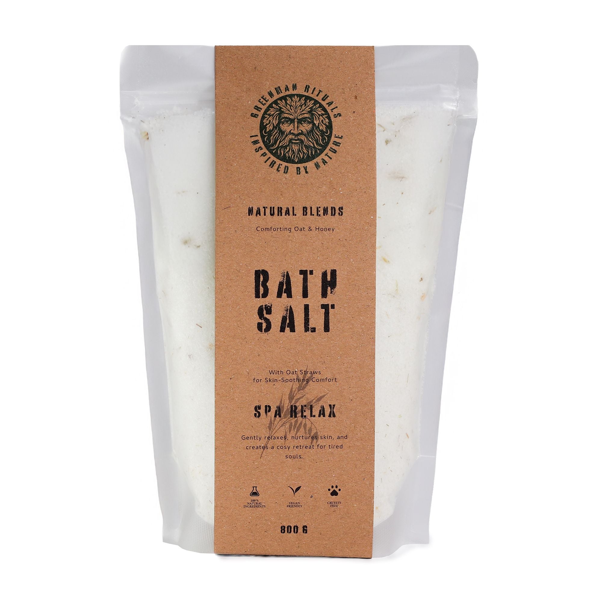 Sel de bain d'Epsom à l'avoine et au miel Greenman Rituals