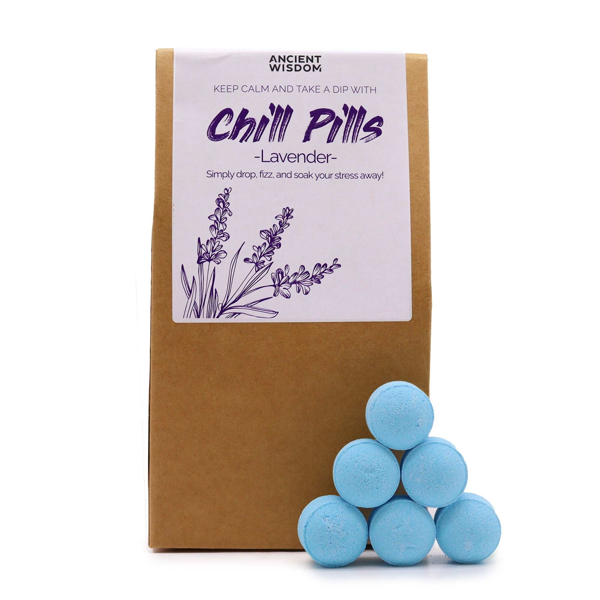 Galets de bain relaxants – Lavande
