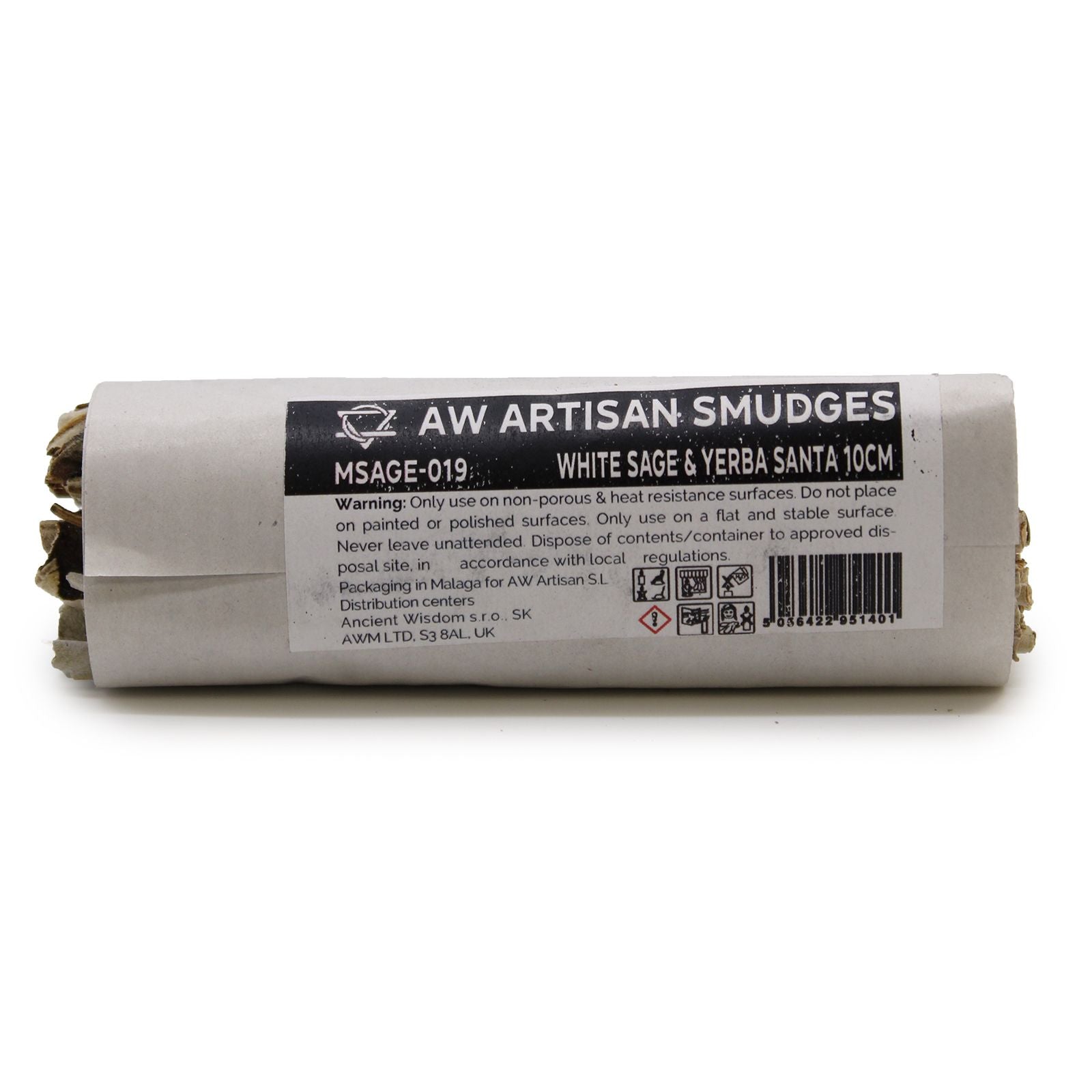 Bâton de fumigation – Sauge blanche et Yerba Santa 10 cm